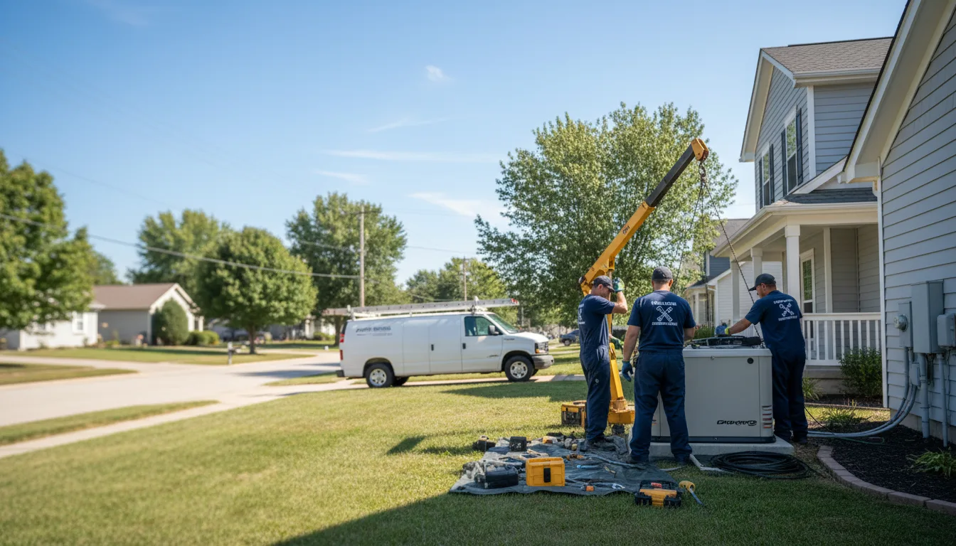 Generator Installation in Noble, LA near me